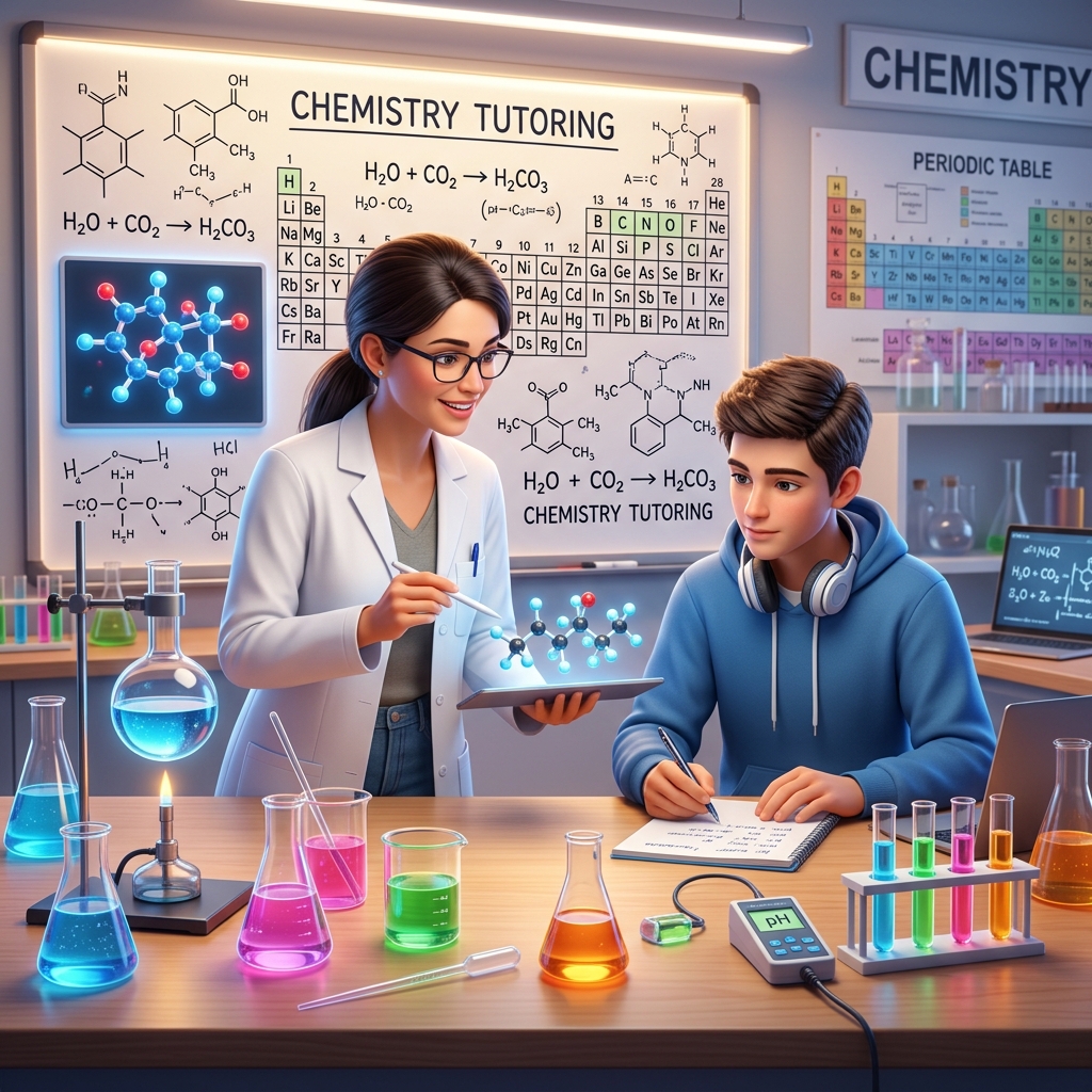 Online Chemistry Tutors for High School and AP